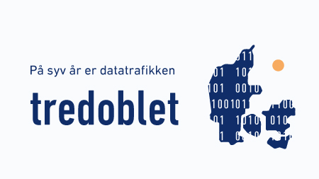 Læs mere om datatrafik Datatraffik tredoblet på 7 år
