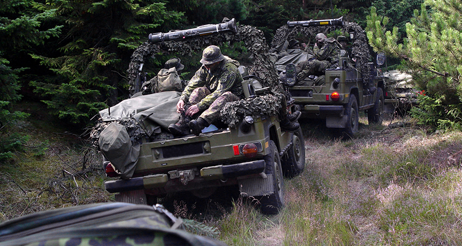 Hvem er ansat i Forsvaret?