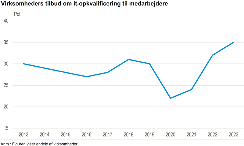 Flere virksomheder tilbyder it-opkvalificering